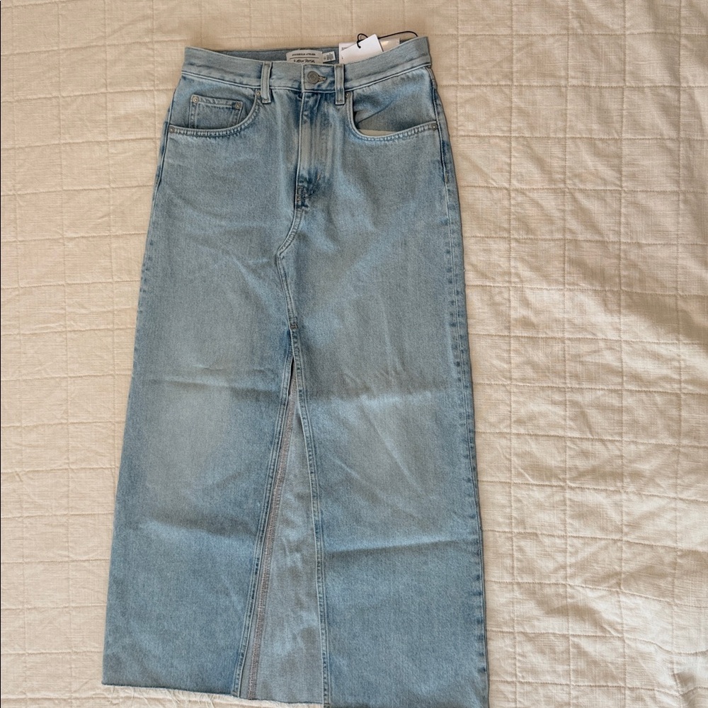 & Other Stories Denim Skirt